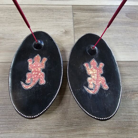 Incense Holder Handmade Pottery set of 2 - Picture 5 of 7